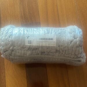 Grandaily Grey Chenille Bathroom Rug/Mat